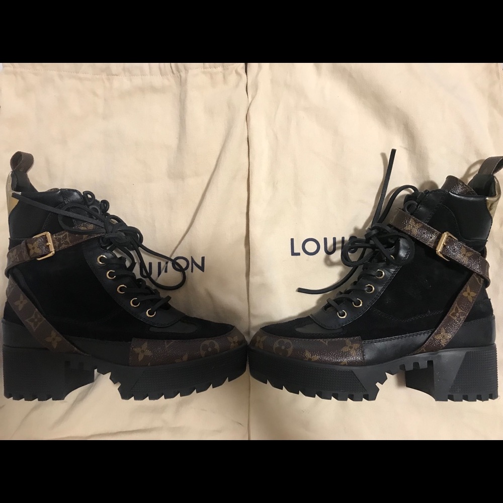 LV platform desert boot
